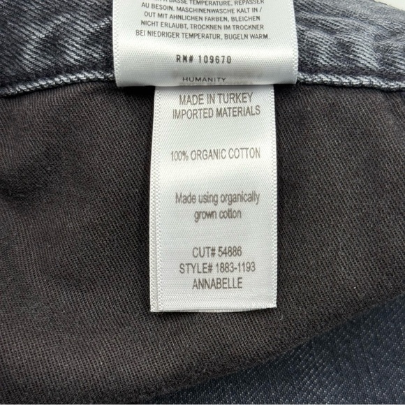 Citizens Of Humanity Women’s Annabelle Raw Cut Denim Shorts 29 Organic Cotton - Picture 5 of 10